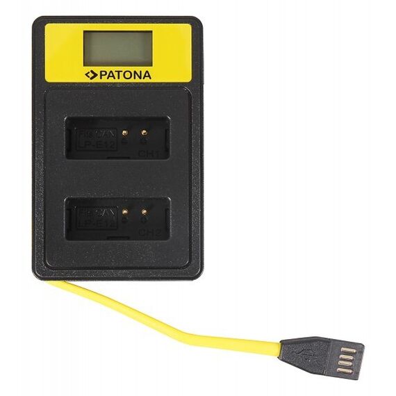 PATONA 141652 Akkuladegerät Batterie für Digitalkamera USB, 3 image