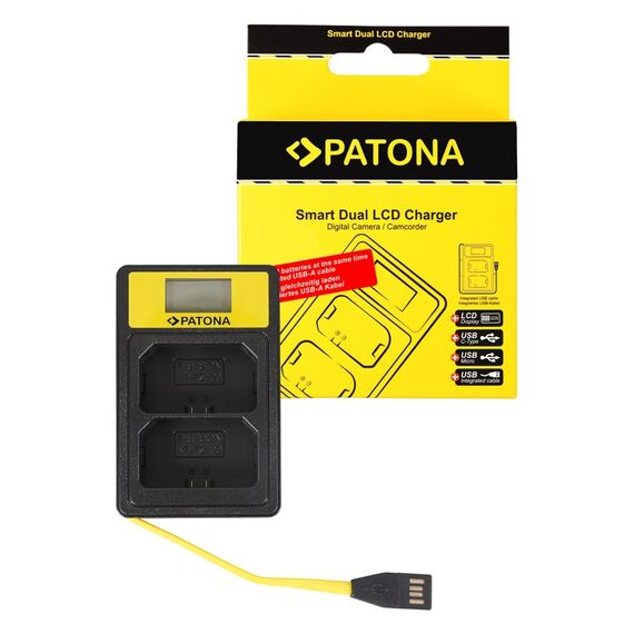 PATONA 141683 Akkuladegerät Camcorder-Batterie USB, 6 image