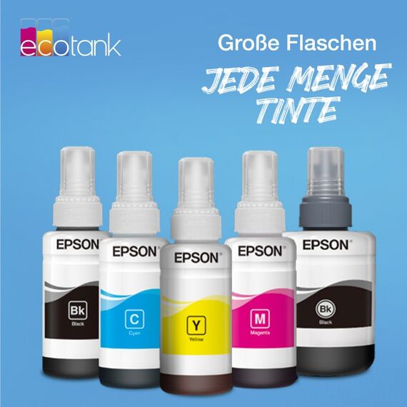 Epson 664 EcoTank-Tintenflasche in Cyan, 4 image