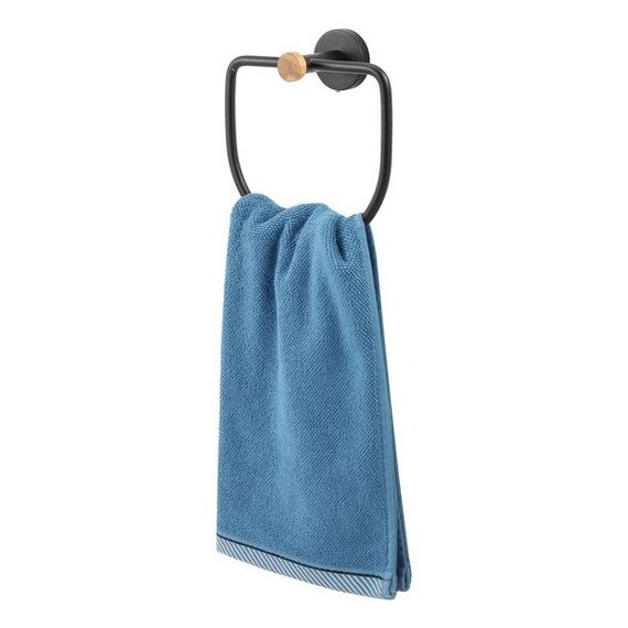 Spirella 142628 Handtuchhalter & -ring Handtuchring Wand-montiert Schwarz, 3 image