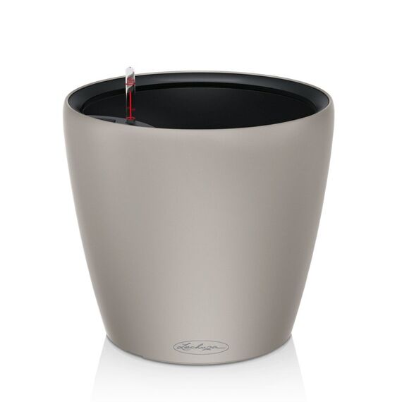 LECHUZA CLASSICO Color LS 43 Drinnen/Draußen Dosen-Pflanzer Freistehend Kunststoff Beige, Farbe: Beige