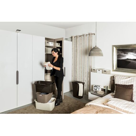 Rotho Country Wäschekorb 22 l Rechteckig Polypropylen (PP) Weiß