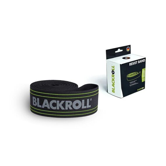 Blackroll Resist Band Übungsband Sehr schwer Textil Schwarz