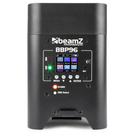 BeamZ BBP96 Uplight Par Für die Nutzung im Innenbereich geeignet Disco-Strahler Schwarz, 4 image