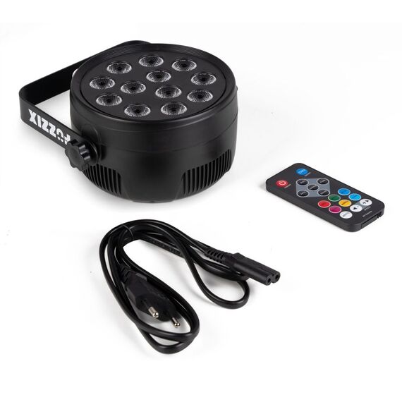 Fuzzix PLF12 Für die Nutzung im Innenbereich geeignet Disco-Par-Licht Schwarz, 4 image