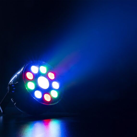 Fuzzix PLF15 Für die Nutzung im Innenbereich geeignet Disco-Par-Licht Schwarz, 4 image