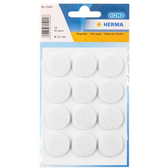 HERMA 15002 Filzgleiter für Möbel 12 Stück(e)