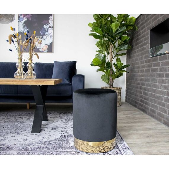 House Nordic 1504024 Hocker & Sitzkissen Hocker/Ottomane Zylinder