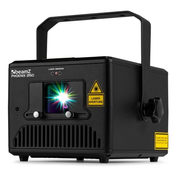 BeamZ Phoenix 2150 Disco Laserprojektor Schwarz, 2 image