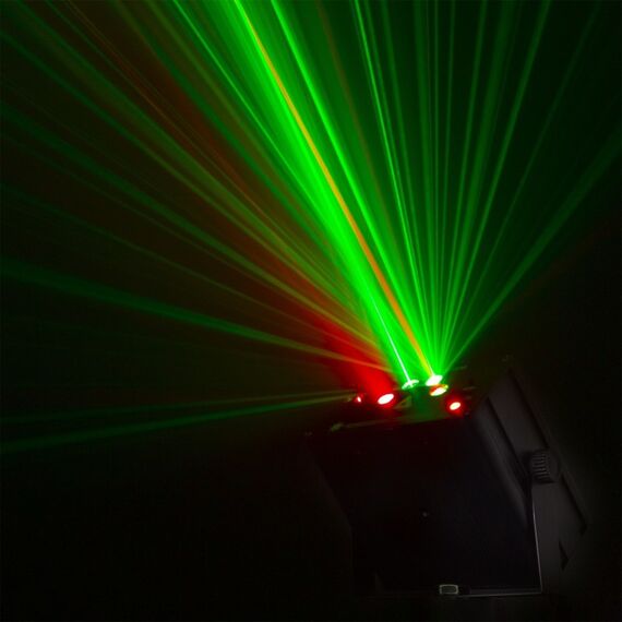 BeamZ Dahib Für die Nutzung im Innenbereich geeignet Disco-Laserprojektor & Stroboskop Schwarz, 5 image