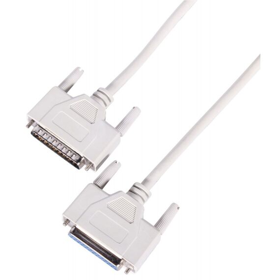 BeamZ 152.952 Serien-Kabel Weiß 5 m DB25