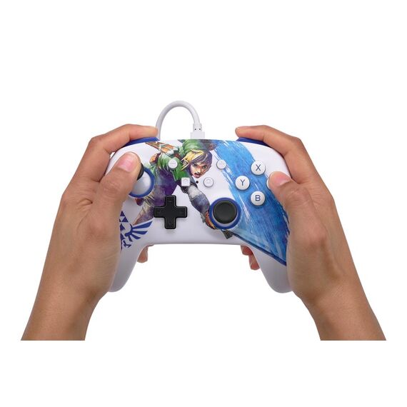 PowerA 1526548-01 Gaming-Controller Blau, Weiß USB Gamepad Analog Nintendo Switch, 7 image