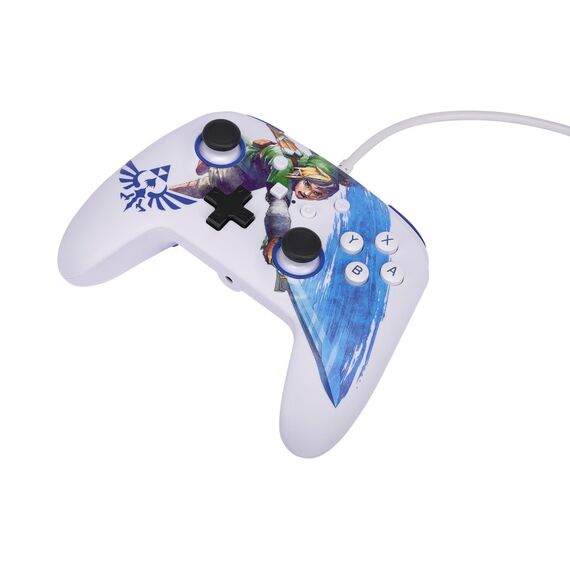 PowerA 1526548-01 Gaming-Controller Blau, Weiß USB Gamepad Analog Nintendo Switch, 8 image
