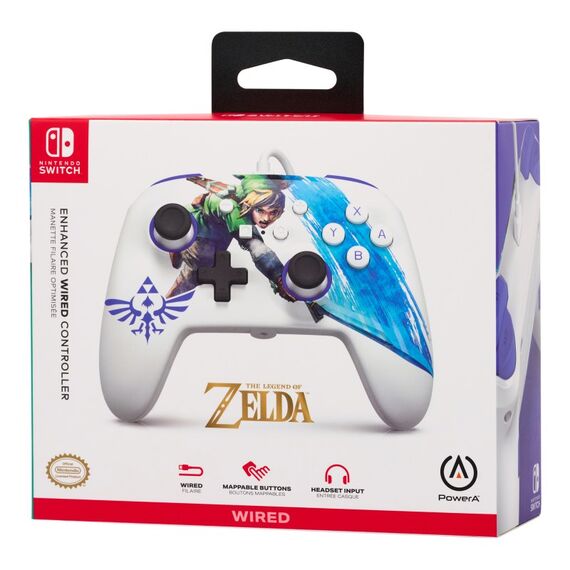 PowerA 1526548-01 Gaming-Controller Blau, Weiß USB Gamepad Analog Nintendo Switch, 9 image