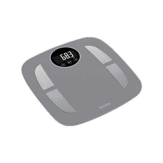 Terraillon Power Fit Grau Elektronische Personenwaage