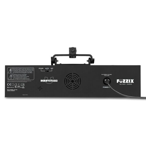 Fuzzix DerbyStar1 Für die Nutzung im Innenbereich geeignet Disco-Stroboskop Schwarz, 3 image