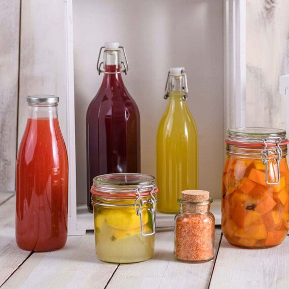 Dr. Oetker 1555 Abfüllflasche 750 ml Glas Transparent 1 Stück(e) Schraubdeckel, 4 image