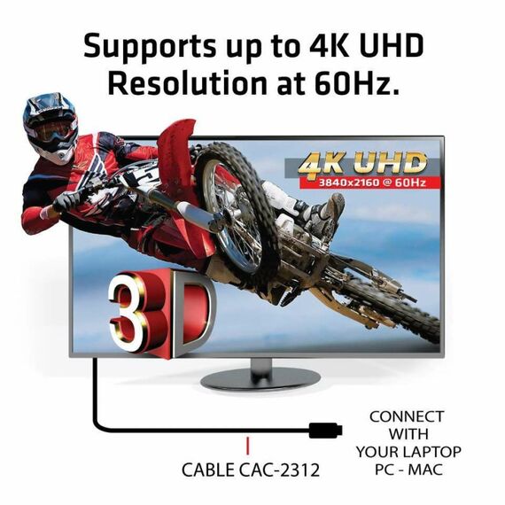 CLUB3D HDMI 2.0 4K60Hz UHD Kabel 5 meter, 3 image