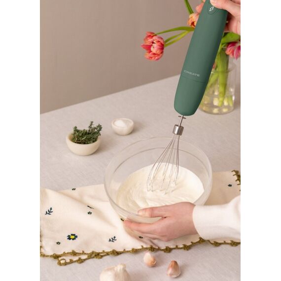 CREATE Fullmix Retro 0,5 l Tragbarer Mixer 1000 W Grün, Farbe: Grün, Länge: 1,3 m, 3 image
