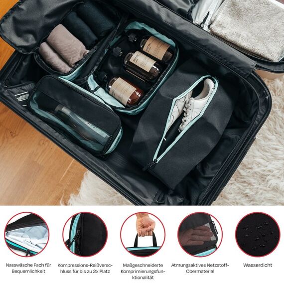 Atacama 15729 Verpackungshilfe/-organisator 4 Stück(e) Packwürfel-Set, 5 image