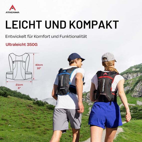 Atacama 15730 Hydrationssystem 2 l Universal Trinkrucksack, 3 image