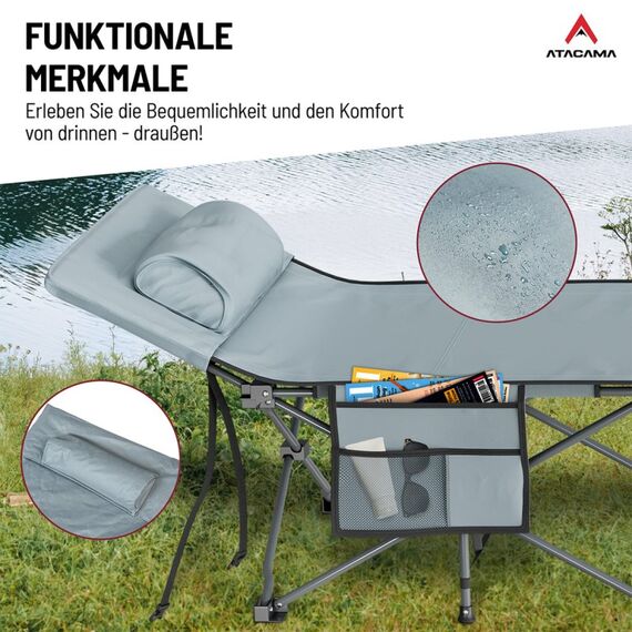 Atacama 15742 Camping-Bett Polyester Stahl Kindereinzelbett, 5 image