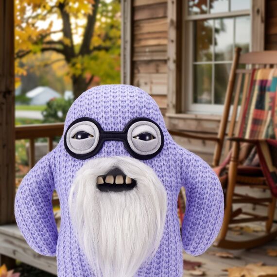 Hug-A-Lumps Fuggler Old Fogies 22 cm, 10 image