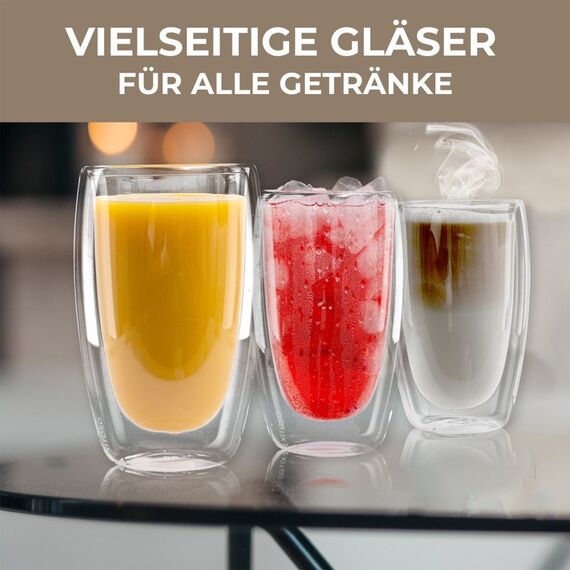 Exitoso 15817 Kaffeeglas Transparent 6 Stück(e) 450 ml, 6 image