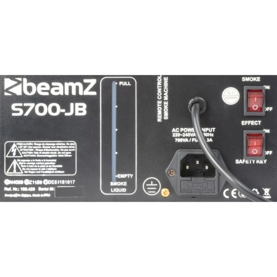 BeamZ S700-JB 0,25 l 700 W Schwarz, 3 image