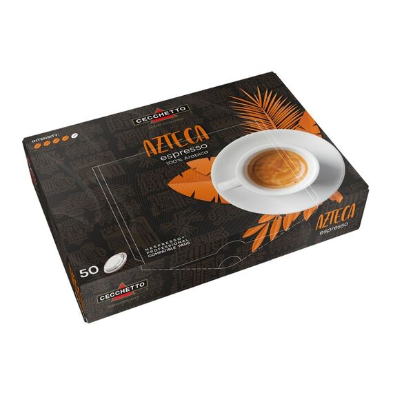 CECCHETTO Azteca Espresso 100% Arabica Kaffeekapsel Medium geröstet 50 Stück(e), 2 image