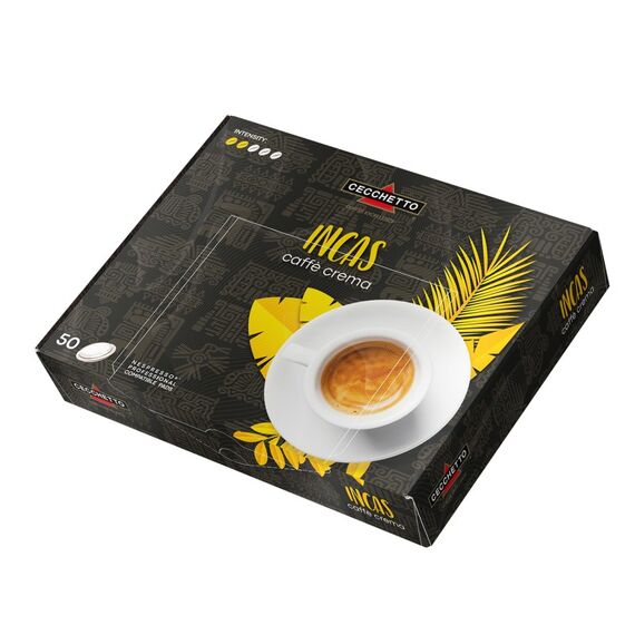 CECCHETTO Incas Caffè Crema Kaffeekapsel Medium geröstet 50 Stück(e), 3 image