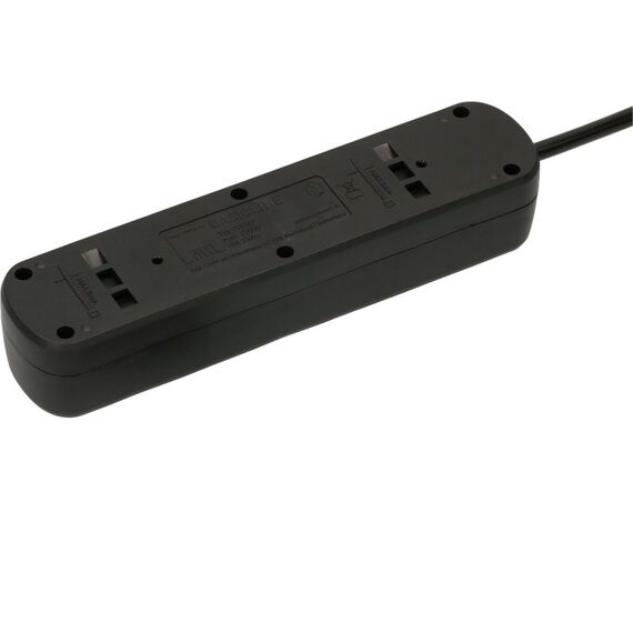 Max Hauri AG 160263 Verlängerungskabel 1,5 m 5 AC-Ausgänge Schwarz, 2 image