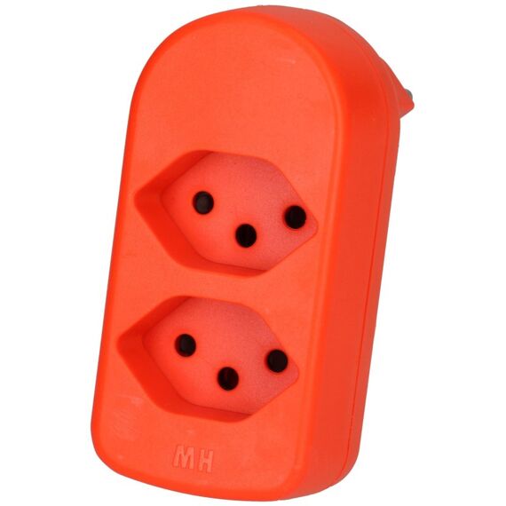 Max Hauri AG 161574 Netzstecker-Adapter T12 T13 Orange
