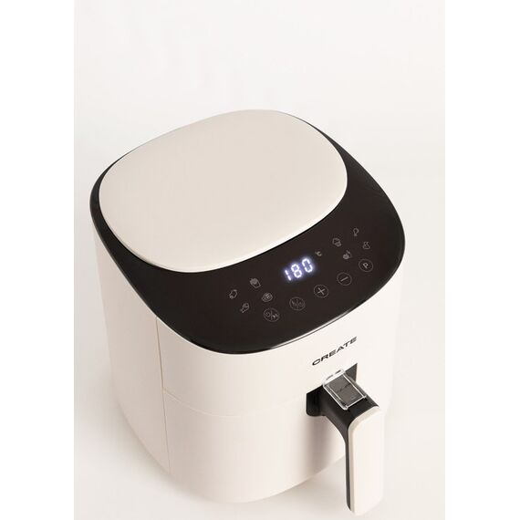 CREATE Pro Compact Einzelbild 3,5 l Eigenständig 1300 W Heißluftfritteuse Weiß, Farbe: Weiß, 6 image