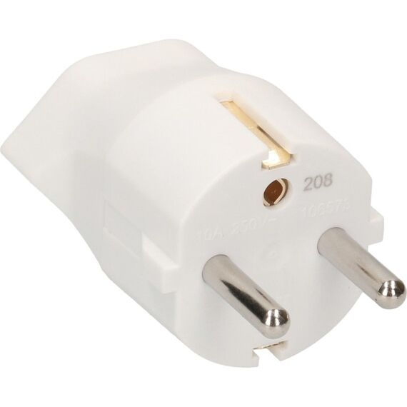 Max Hauri AG 163656 Netzstecker-Adapter Typ C (Euro-Stecker) C13 Weiß, 5 image