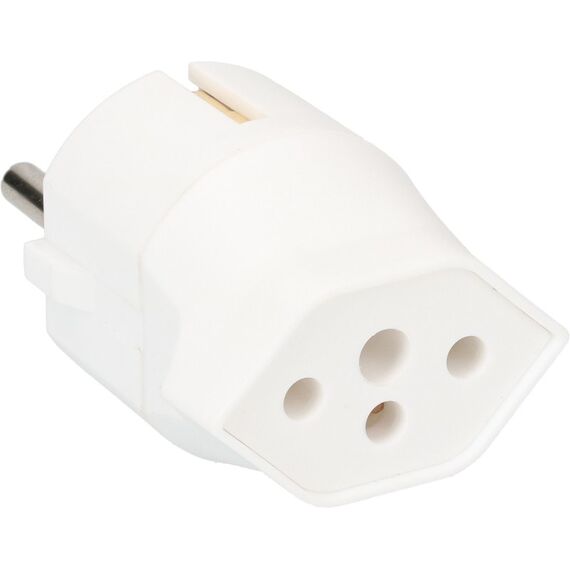 Max Hauri AG 163656 Netzstecker-Adapter Typ C (Euro-Stecker) C13 Weiß, 7 image
