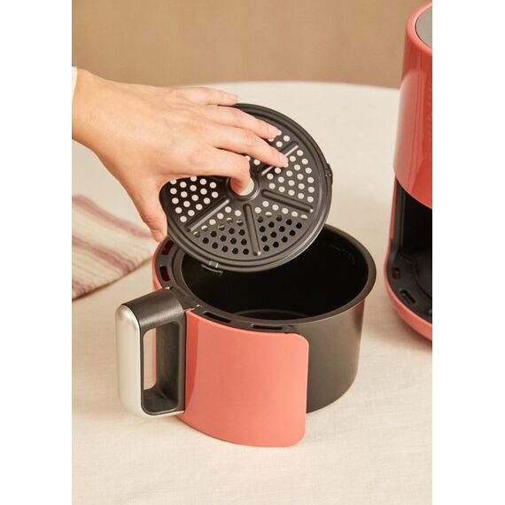 CREATE Air Fryer Einzelbild 1,5 l Eigenständig 900 W Heißluftfritteuse Terrakotta, Farbe: Terrakotta, 6 image