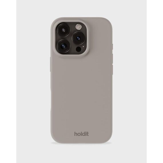 HoldIt Silicone Handy-Schutzhülle 17,5 cm (6.9") Cover Graubraun, Farbe: Graubraun