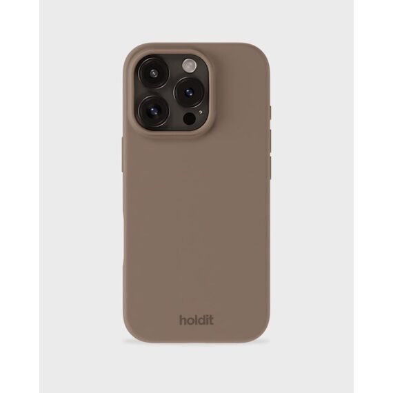 HoldIt Silicone Case Mocha Brown Handy-Schutzhülle 17,5 cm (6.9") Cover Braun, Farbe: Braun