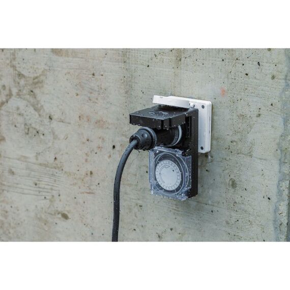 Max Hauri AG 166223 Elektrischer Timer Schwarz Täglicher Timer, 4 image