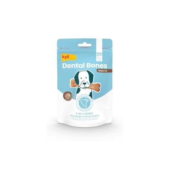 kyli Dental Bones Insecto Hund Leckerli Knochen, Insekt 200 g