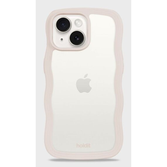 HoldIt 16829 Handy-Schutzhülle 15,4 cm (6.06") Cover Beige, Transparent