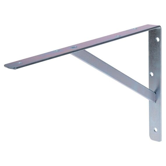 STRUCT 168981 Regalhalterung Stahl Grau, Silber 1 Stück(e), Farbe: Grau, Silber