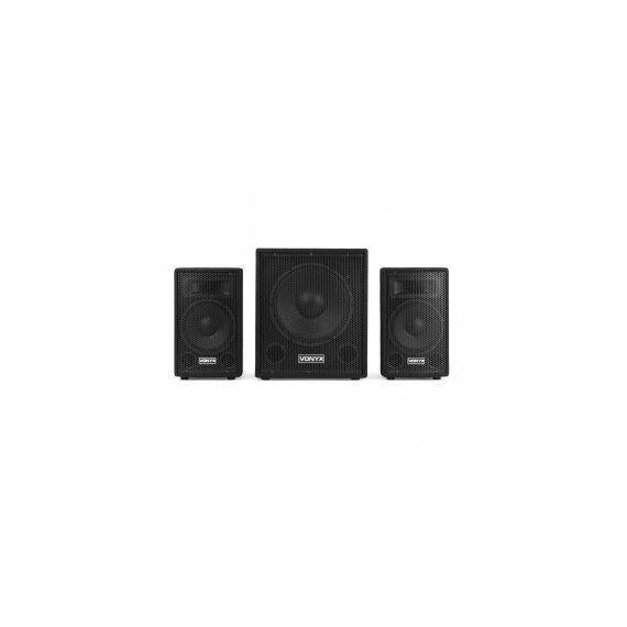 Vonyx VX0812BT Lautsprecherset 800 W Universal Schwarz 2.1 Kanäle Bluetooth, 4 image