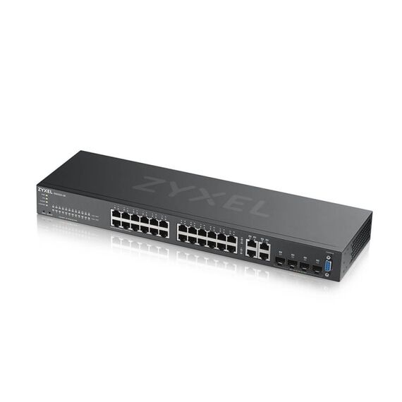 Zyxel GS2220-28 Managed L2 Gigabit Ethernet (10/100/1000) Schwarz, 2 image