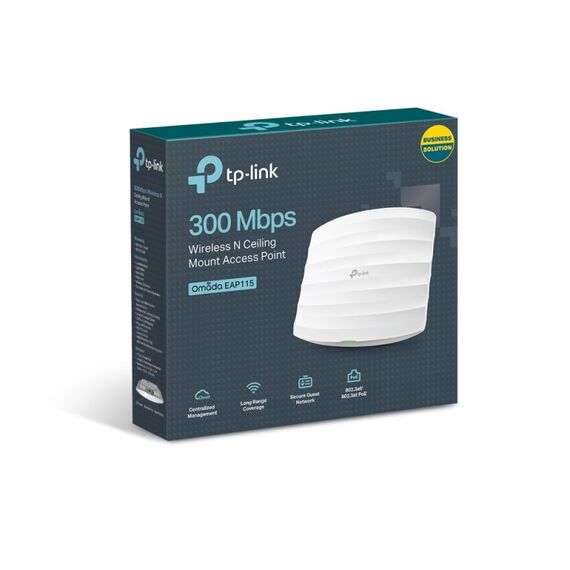 TP-Link EAP115 WLAN Access Point 300 Mbit/s Weiß Power over Ethernet (PoE), 2 image