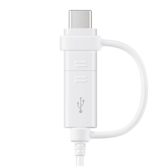 Samsung EP-DG930 USB Kabel USB 2.0 1,5 m USB A USB C/Micro-USB B Weiß, 3 image