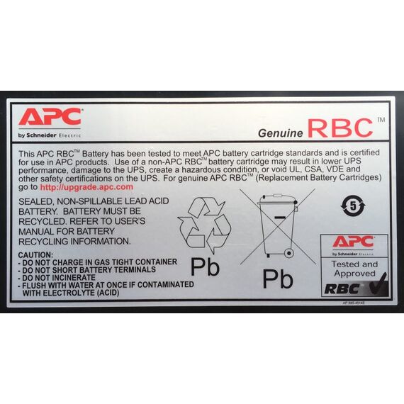APC Ersatzbatterie RBC18 (OEM)