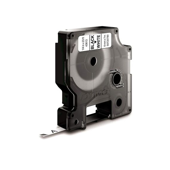 DYMO Original D1-Etikettenband | schwarz auf weiß | 6 mm x 7 m | selbstklebendes Schriftband | für LabelManager-Beschriftungsgerät, 9 image