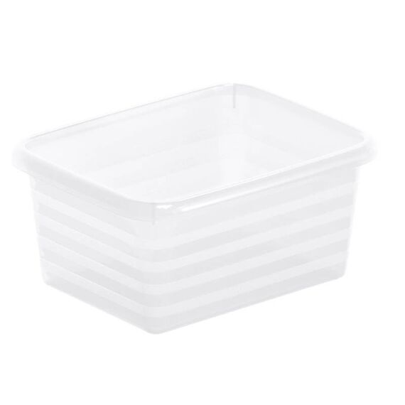 Rotho Linus Aufbewahrungskorb Rechteckig Polypropylen (PP) Transparent
